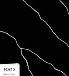 کورین فرمینو FO810 زمینه مشکی رگه بلند سفید با ظاهر جذاب