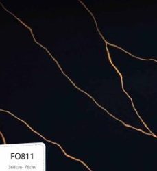 کورین فرمینو fo811 مشکی با رگههای بلند طلایی